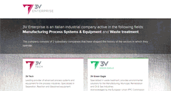 Desktop Screenshot of 3v-enterprise.com